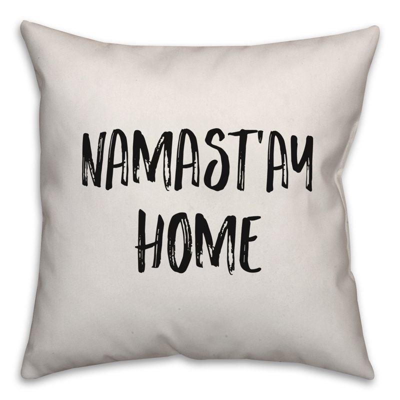 Coussin décoratif Namast'ay Home, 20 po x 20 po