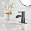 Robinet de salle de bains monotrou avec ensemble de drainage-64600858