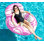 Inflatable Pool Lounger with Big Seatback, Pink