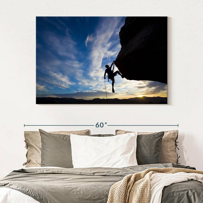 Sireci Keep Climbing, 34" H x 51" W