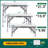 Guitierrez Rectangular Metal Folding Outdoor Camping Table , 23.8'' in. W 15.7'' in. D