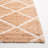 Cowden Natural Fiber Handloomed Jute Cotton Geometric Rug in Ivory/Natural-2081604706