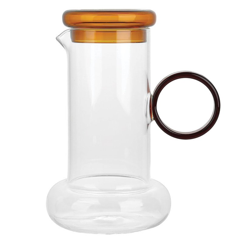 Grand pichet Amber Ring - verre borosilicaté, 31,11 oz