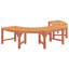  Banc d'extérieur pour arbre 200 cm Eucalyptus