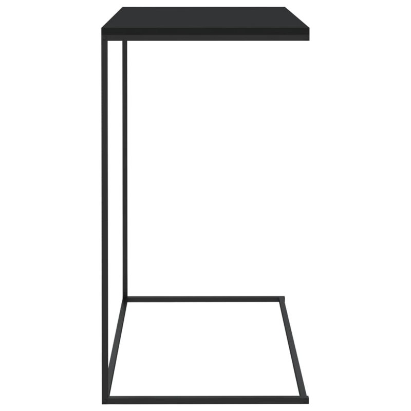 Guilbelopez Frame End Table, Black, Black