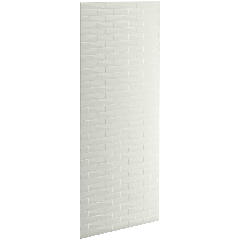 Choreograph Wall Panel, Brick Texture, Dune, 96" H x 60" W