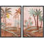 Illustration de paysage moderne moderne de la jungle tropicale-100707148-100707147