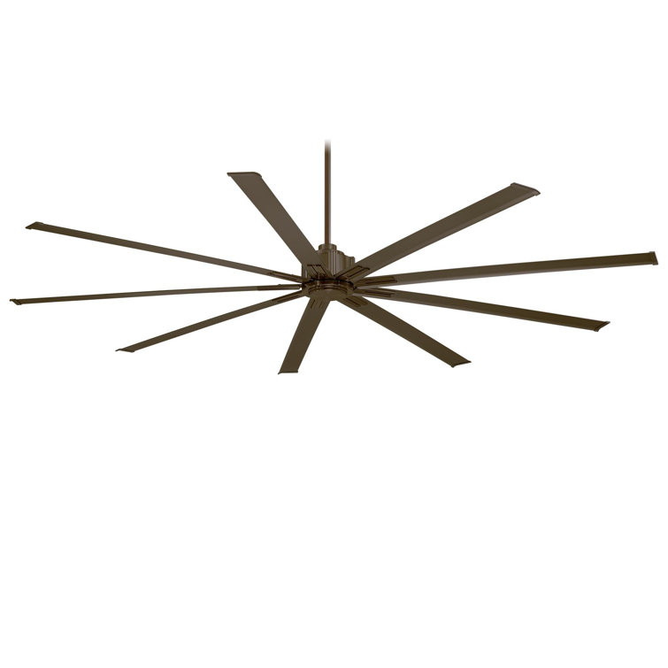 72" Xtreme 9 - Blade Standard Ceiling Fan with Remote Control