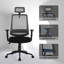 Chaise de travail en coton Laramae