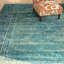Tapis oriental turquoise / bleu Goodfellow-22735499