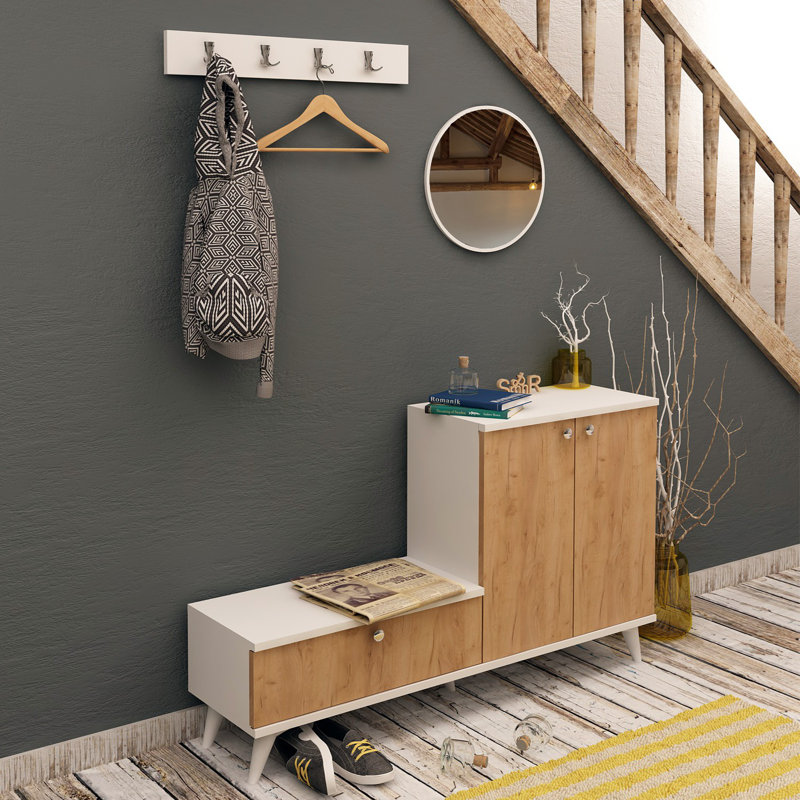 9 Pair Shoe Storage Cabinet