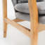 Fauteuil club CLUB CHAIR, gris