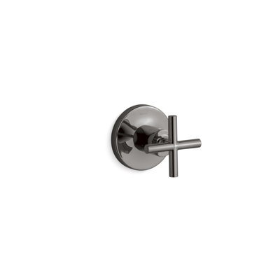 Purist Transfer Valve Trim with Cross Handle