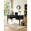 Bureau de direction classique en bois de style campagnard avec pieds tournés-129346707-129346708