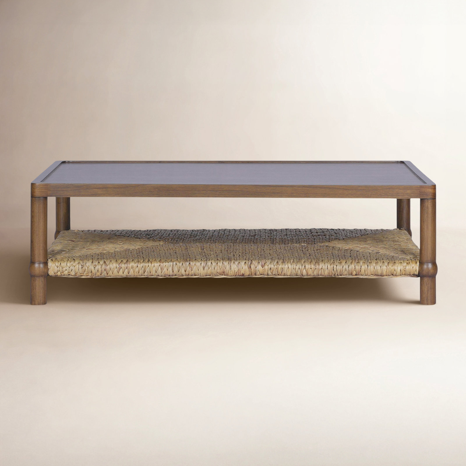 Gabriella 57" Coffee Table, Brown Mindi