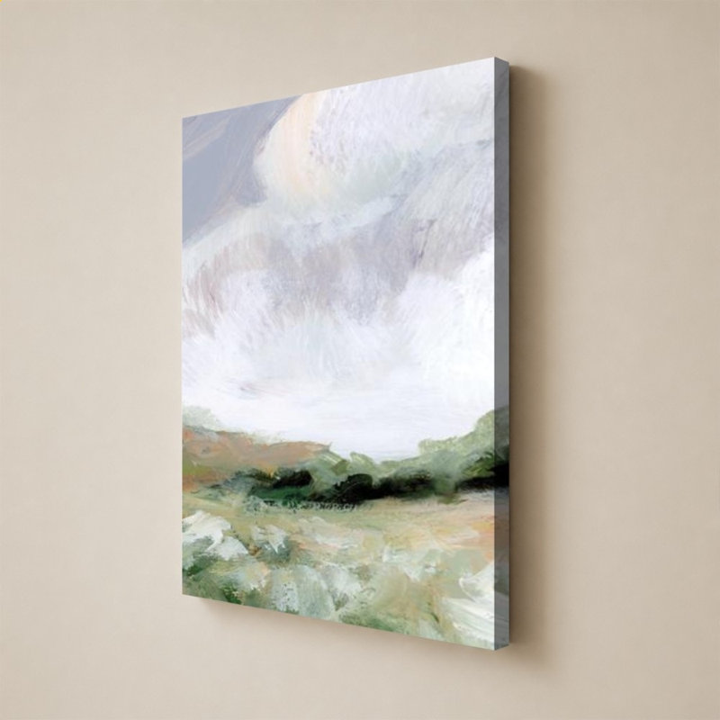 «Soft Summer Sky» par Katrina Pete - impression sur toile, 40" H x 30" W, Does Not Apply