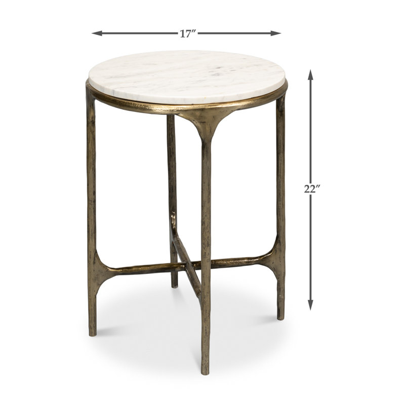 Gimlet Marble End Table