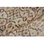 Tapis en laine beige, tapis 3,6 x 7,7 pi, tapis turcs, tapis Oushak, tapis rétro, tapis antiques