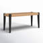 Banc en bois massif Aniek-1311801325