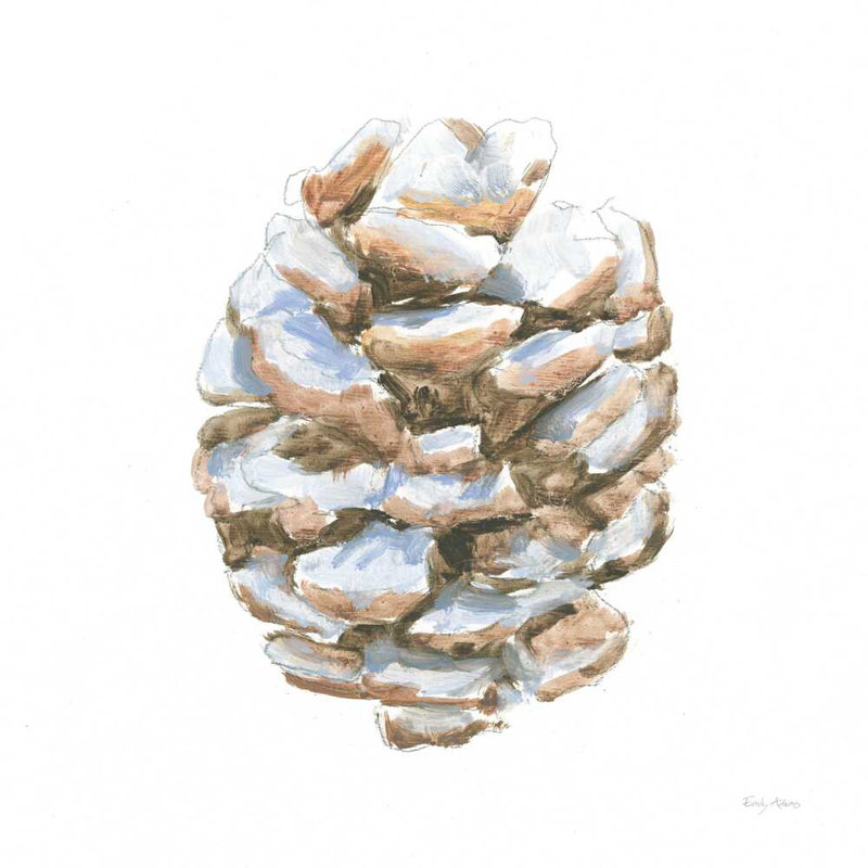 Into The Woods Pinecone I, H 36 po x l 36 po