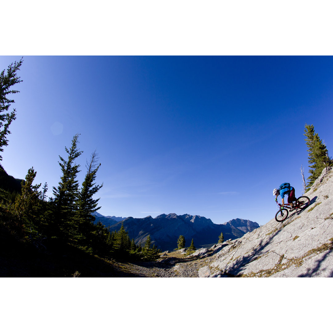 Mountainbiking von GibsonPictures - Drucken