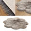 Novelty 90 cm x 90 cm Faux Sheepskin Area Rug