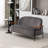 Megham Tufted Upholstered Sofa With Iron Legs-101922063