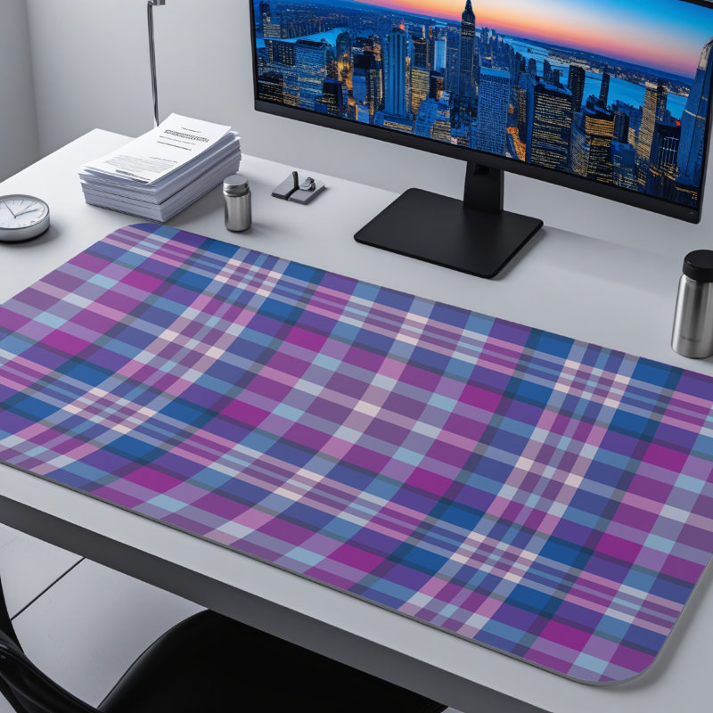 Polyester Desk Pad, 31.5x15.5
