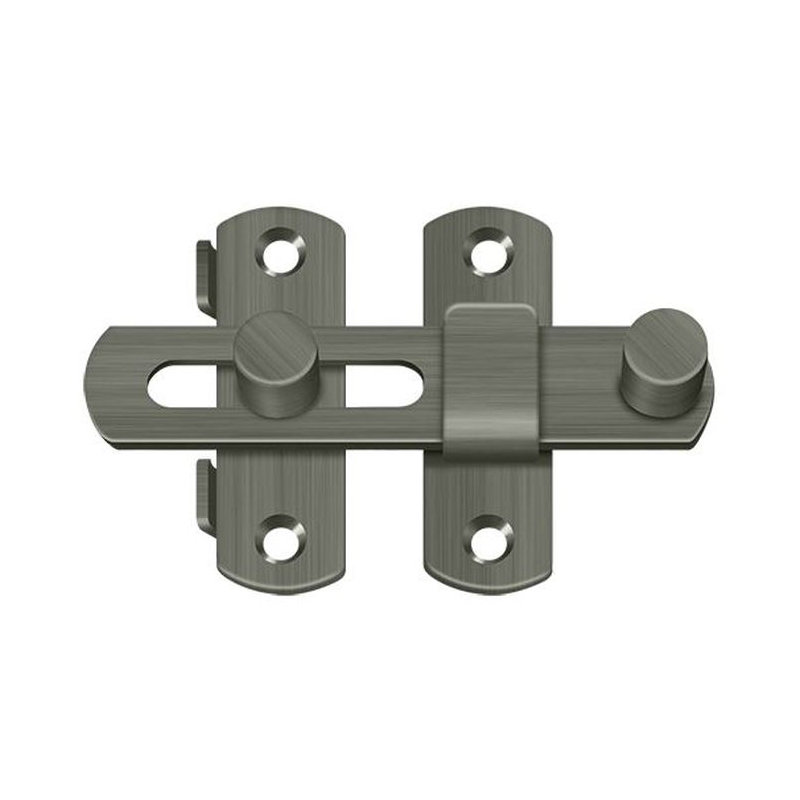 Latch/Catch/Bolt, Antique Nickel