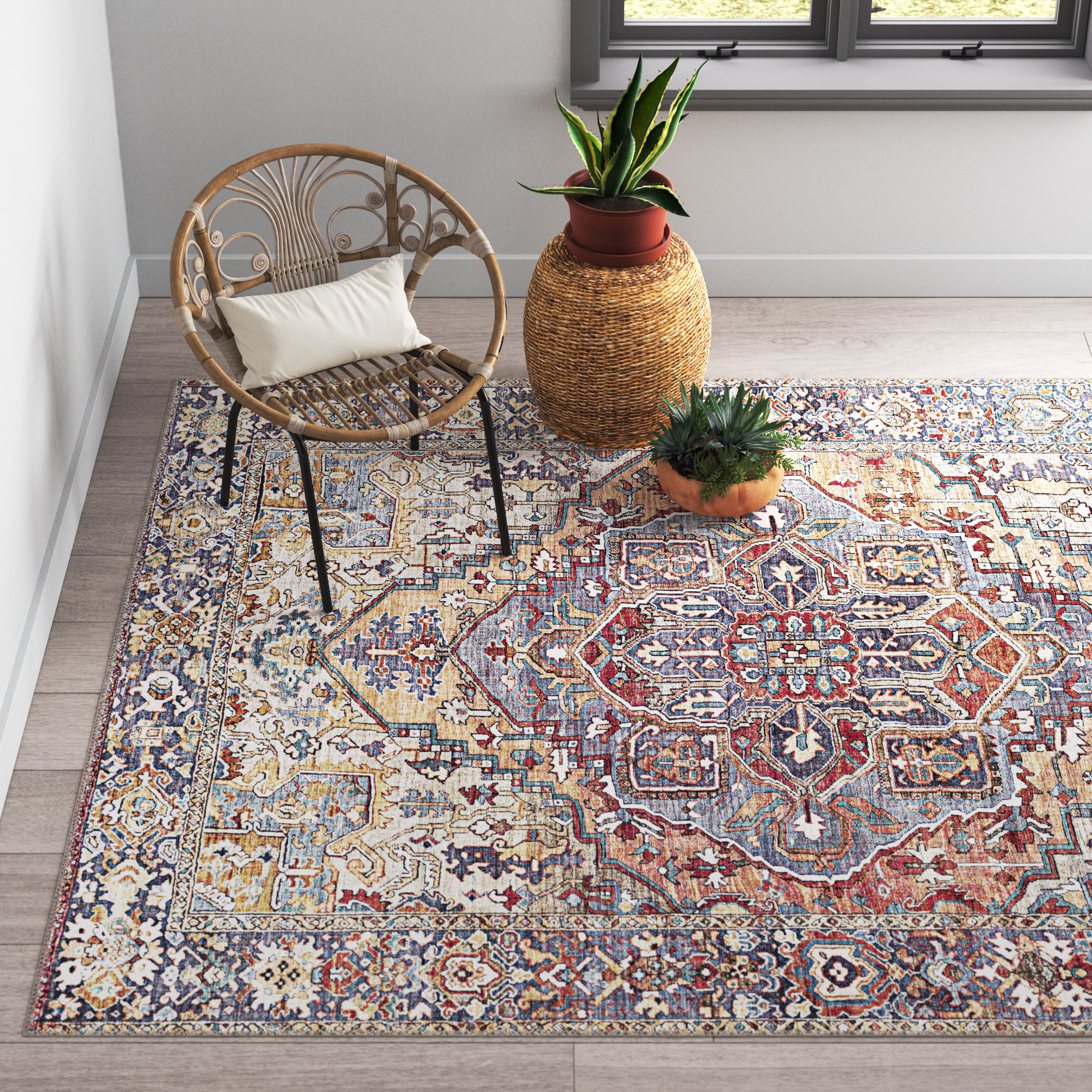 Mistana™ Albion Oriental Indoor Rug & Reviews | Wayfair