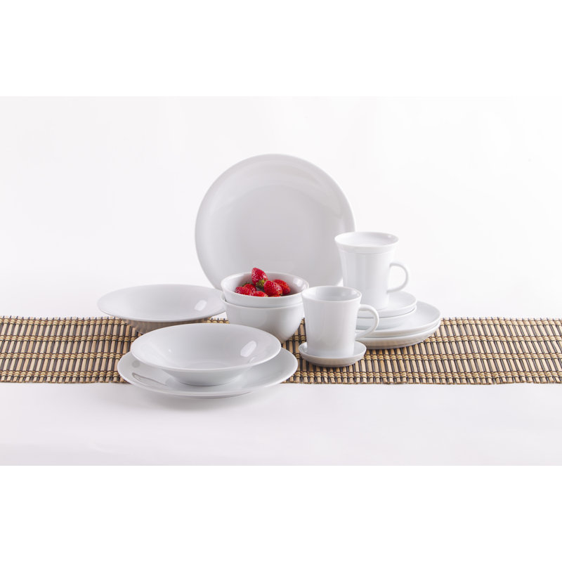 Update 14-Piece Porcelain Dinnerware Set