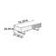 Table basse Italian Light Luxury