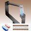 Matte Black Toilet Roll Holder Free standing, 58 x 20 x 20 cm