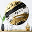 Horloge murale Waves Of Midnight Passion-93380398