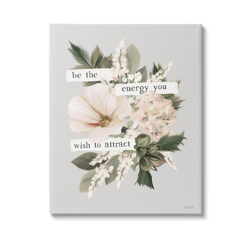 InspirationalBeTheEnergyCanvasWallArtbyHouseFenway, 20" H x 16" W