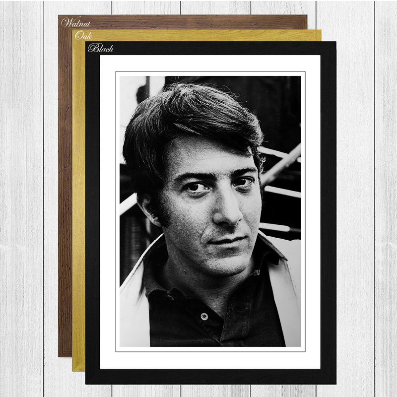 Single Picture Frame Print, Black