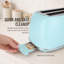 Grille-pain 2 tranches Classic Retro, turquoise-129245579