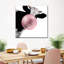 Impression sur toile Bubble Gum Cow-92519169