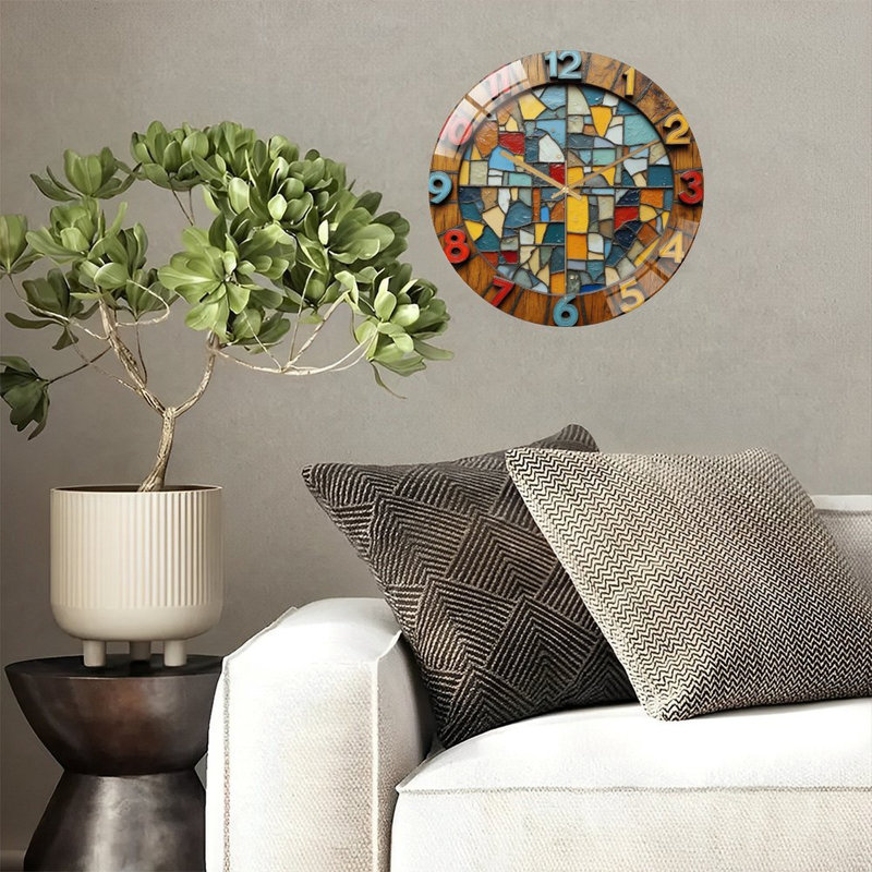Horloge murale 12 po