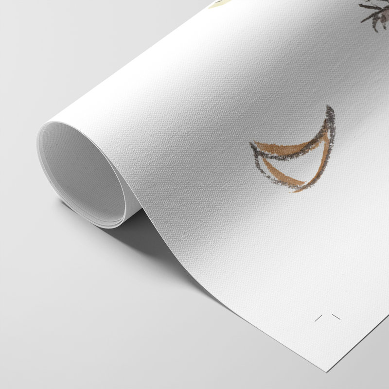 Glowing Garden at Dusk V - Impression sur toile seulement - NON-CADRE