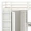 Lit mezzanine fonctionnel avec grande armoire, bureau et station de charge-1049588647