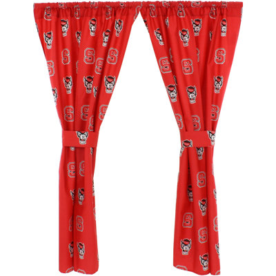 NCAA Semi Sheer Curtain Pair