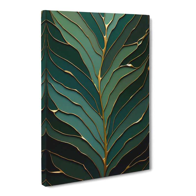 Main Piece Fern Leaf Classic Vol.5-Wrapped Canvas Graphic Art - Wrapped Canvas, 50cm H x 35cm W x 3cm D