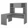 Echo 2 Piece L-Shape Computer Desk Office Set with Hutch