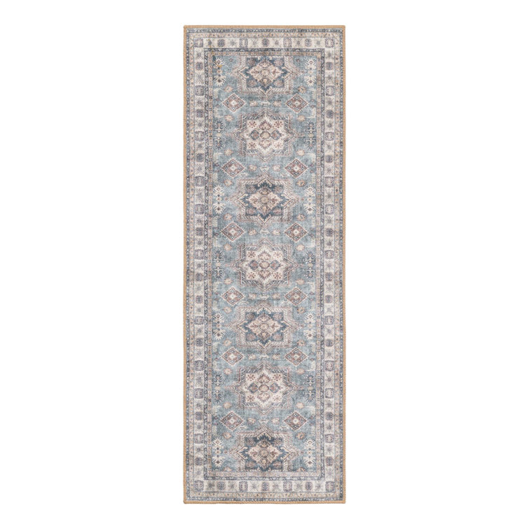 Marquavius Performance Chenille Floral Indoor Rug
