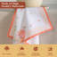 Serviettes de table Maison d'Hermine Bunny Party 100 % coton - 51 x 51 cm