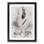Cracked Acoustic Guitar Watercolour - Picture Frame Graphic Art-56923461-56923467