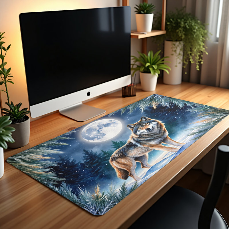 Polyester Desk Pad, 31.5x15.5