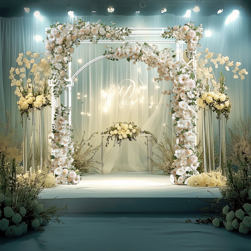 Wedding Arch Iron Backdrops & Signs