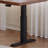 Brown Rectangular Hight adjustable Solid Wood desk-108431539